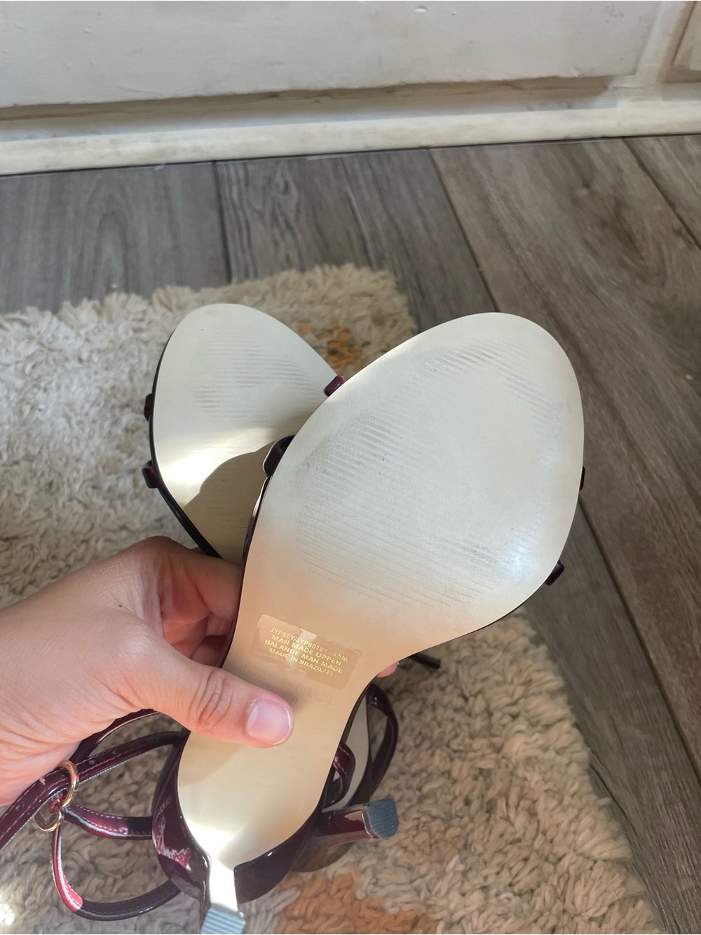 Steve Madden Jypsey Sandal Heels Size 5.5 - Picture 4 of 5